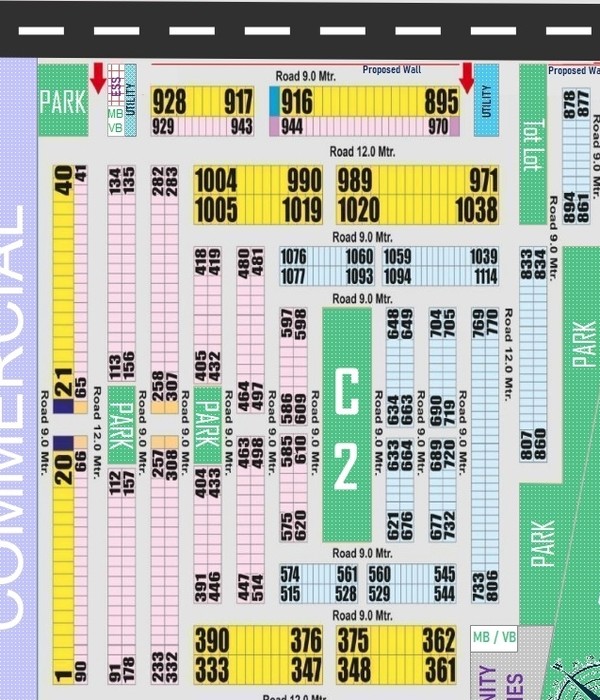 Rohini Sector 34 Plot for Sale - C2-116c Close Detail