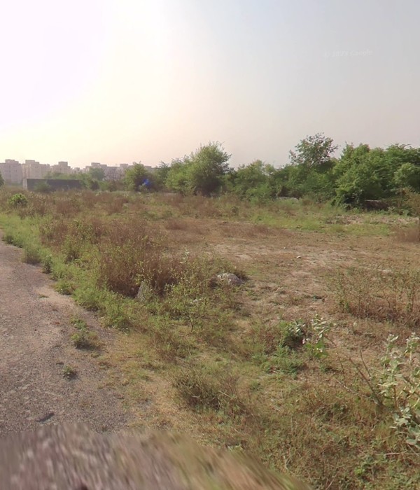 Rohini Sector 34 Plot for Sale - C2-49-50b Rear View