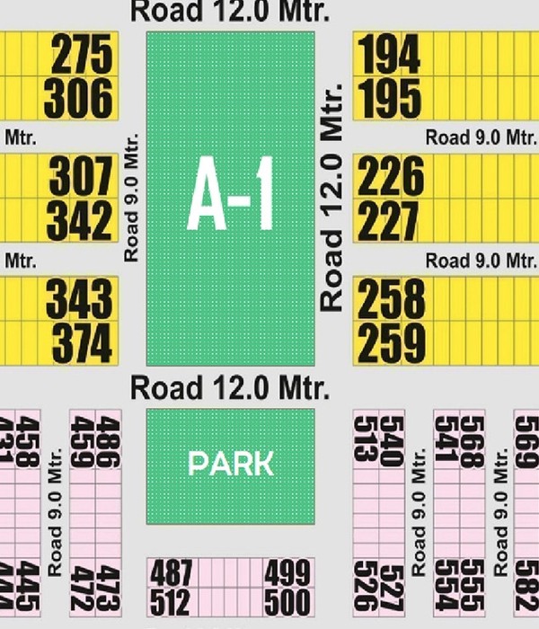 Rohini Sector 36 Plot for Sale - A1-543b Packaging