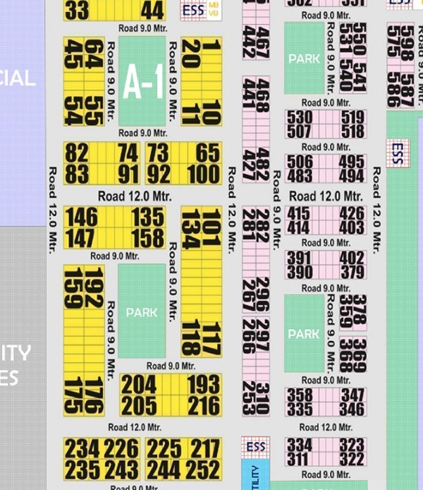Rohini Sector 37 Plot for Sale - A1 | 160B Park View